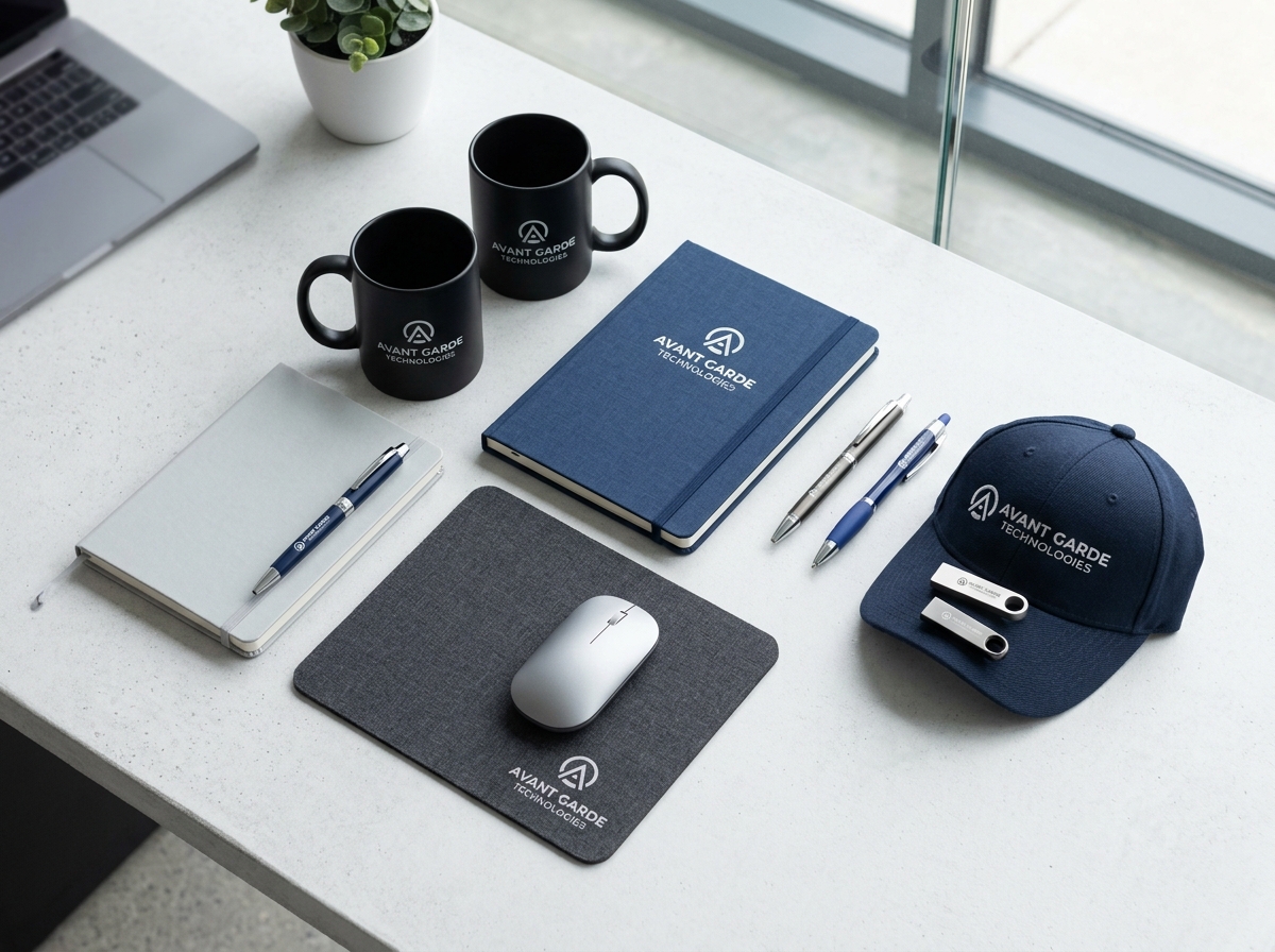 Custom tech gadgets, notebook kits, and smart mugs in Hyderabad